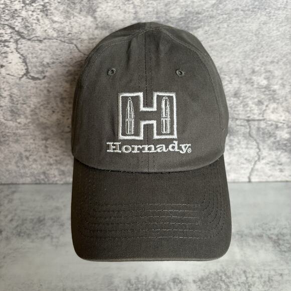 Hornady Ammunition Hat Lot Of 2 Brown Green Adjustable Baseball Caps X2 - Picture 2 of 13